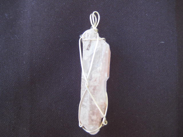 Quartz Pendant set in925 Sterling Silver 1957